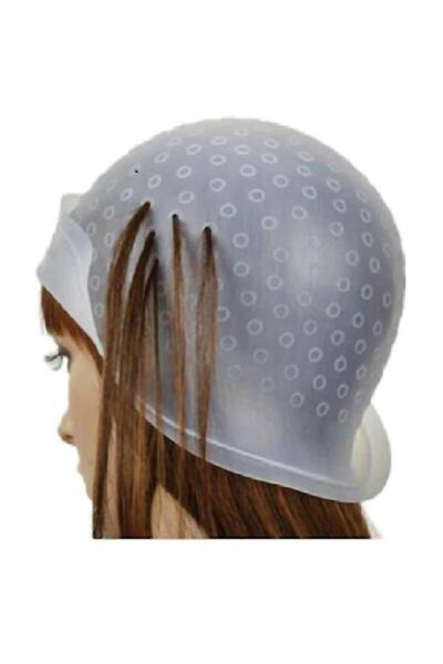 Genel Markalar Silikon Saç Bonesi Tığ + Röfle Delikli Bone