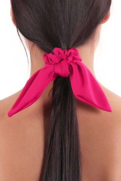 hahai accessories Hahai Women's Rabbit Ear Scrunchie Buckle