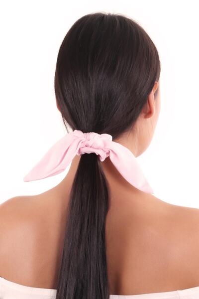 hahai accessories Hahai Women's Rabbit Ear Scrunchie Buckle