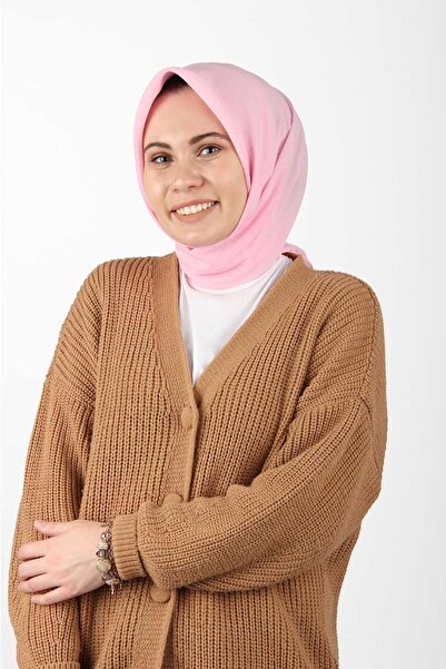 Aker Sport Pembe Angel Düz Eşarp