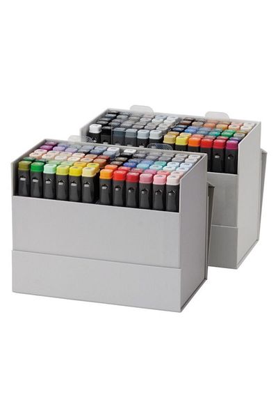 Zig Kurecolor Twin S Marker 138 Color Set Kc-3000/138v