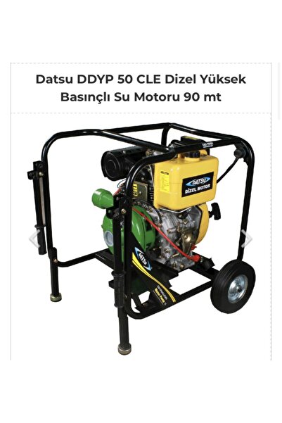 Datsu Ddyp 50 Cle Di?zel Yüksek Basinçli Su Motoru Marşli