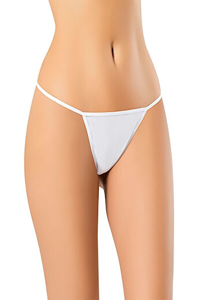 Şahinler Жіночі білі стрінги, упаковка з 6 штук, Tm By Yeni Sezon