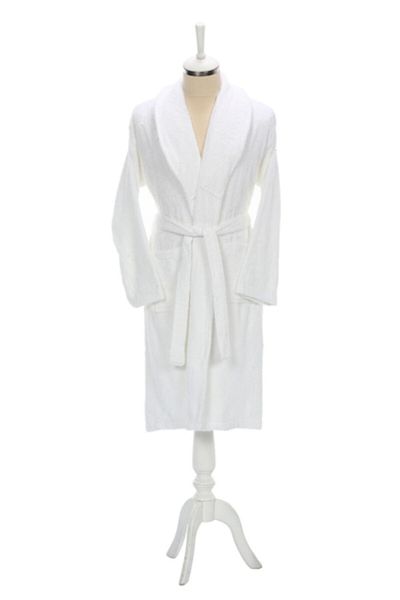 Özdilek Μπουρνούζι Unisex White Şalyaka