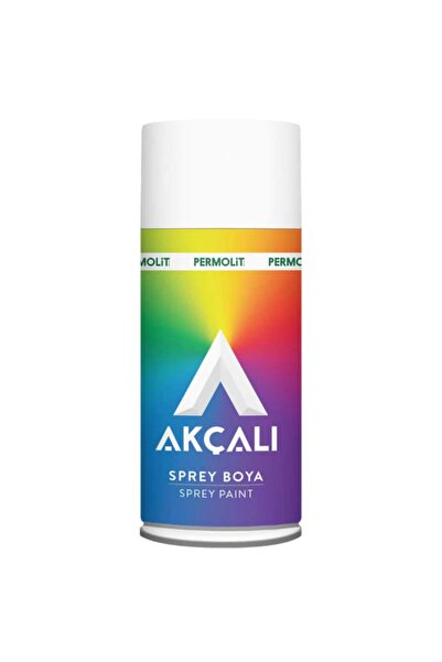 Akçalı 400ml 501 Mat Beyaz Sprey Boya Düz Renk
