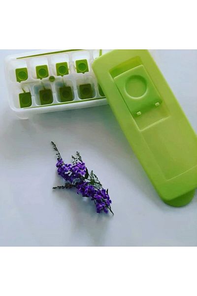 Tupperware Ice Age Useful Ice Mold Green
