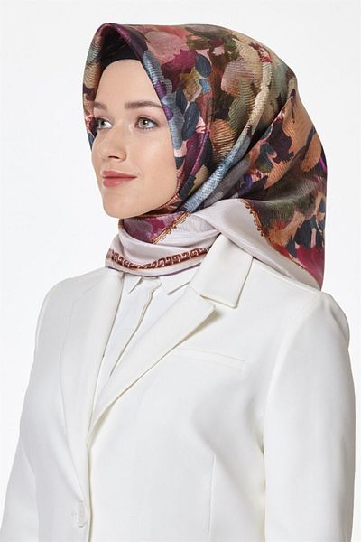 Armine Eșarfă din mătase twill 9y8109-38