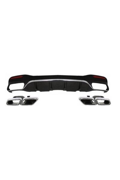 Bimbo Otomotiv Gle Coupe Serisi C292 2015+ Gle63 Amg Difüzör + Egzoz Uçları
