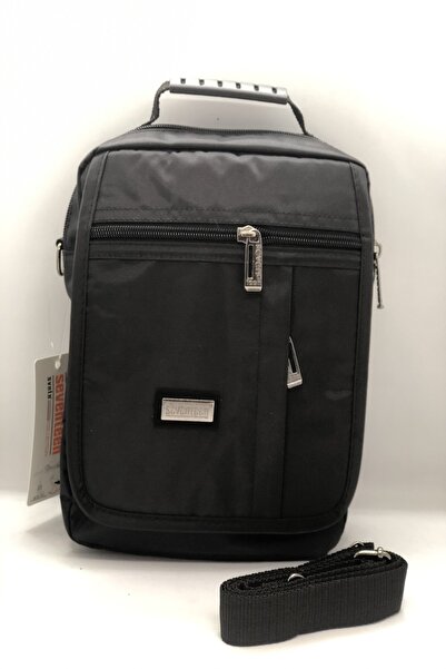 SEVENTEEN حقيبة ماسنجر رجالية سوداء - موديل 2211