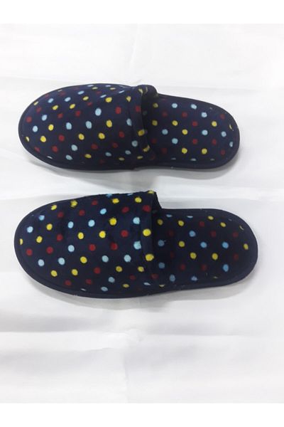 SPOR AYAKKABI MARKET Γυναικείες παντόφλες Navy Blue House