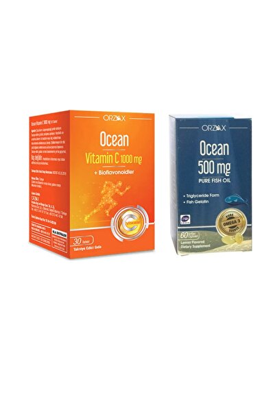 Orzax Bağışıklık Sistemini Desteklemeye Yardımcı C Vitamini 30 Tablet +saf Ba...
