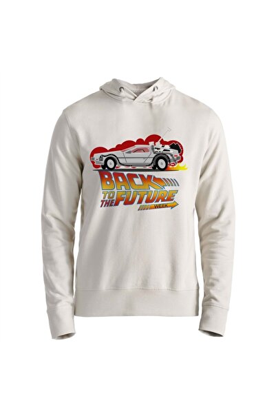 Alfa Tshirt Children's Ecru Hooded Sweatshirt