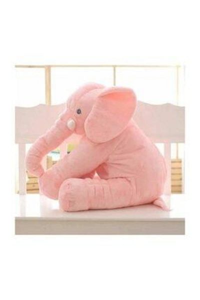 Sozzy Toys My Big Sleeping Friend Plush Soft Elephant Pink - 60 cm