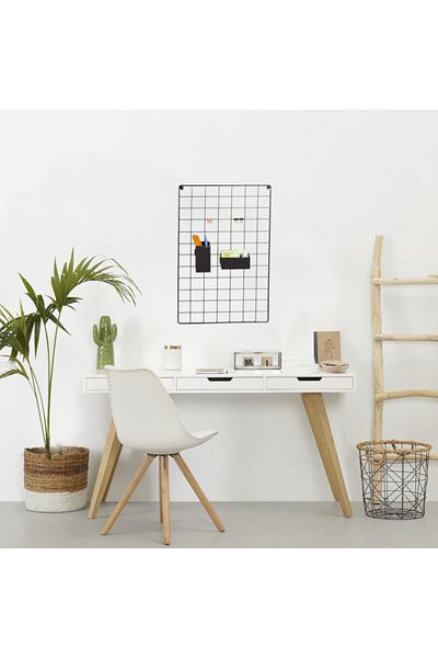 Roomie Home 40X60 Black Wire Board - 4 Mini Pegs and 2 Steel Clamps Are Our Gifts
