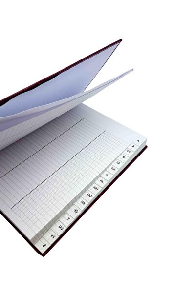 Cem Ticari Fihrist 20x28 Cm Her Harfte 8 Yaprak