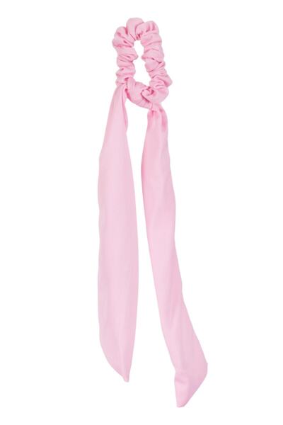 hahai accessories Hahai Women's Long Ribbon Model Scrunchie Buckle