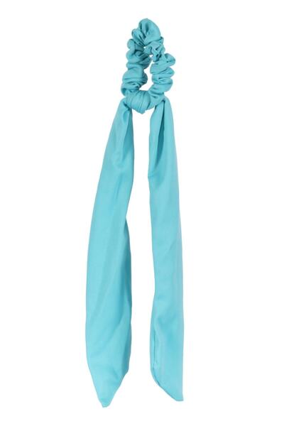 hahai accessories Hahai Women's Long Ribbon Model Scrunchie Buckle