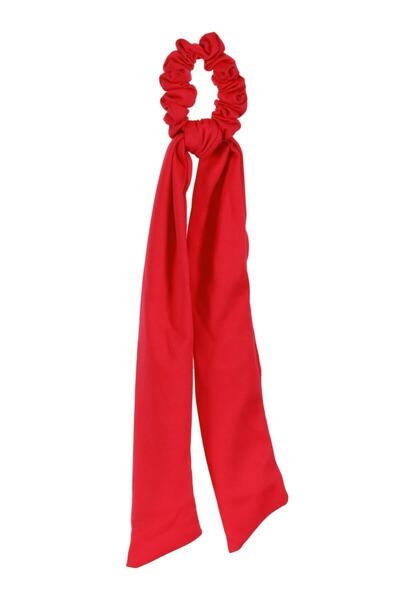 hahai accessories Hahai Women's Long Ribbon Model Scrunchie Buckle