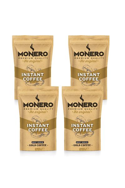 monero Gold Coffee 250 Gr X 4 Pieces