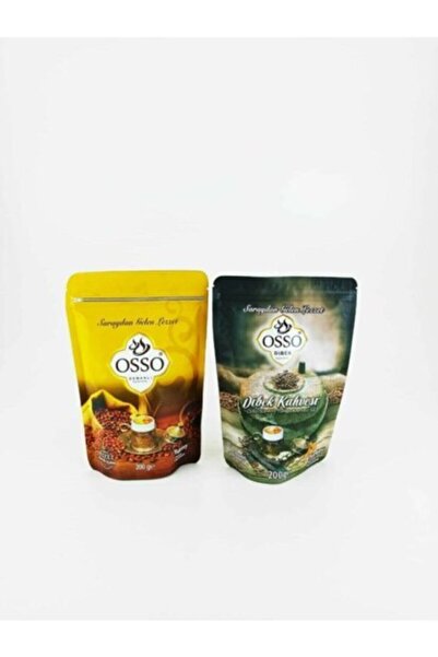 Osso Kahve 2'li Set (dibek Kahvesi + Osmanlı Kahvesi) 200 Gr.