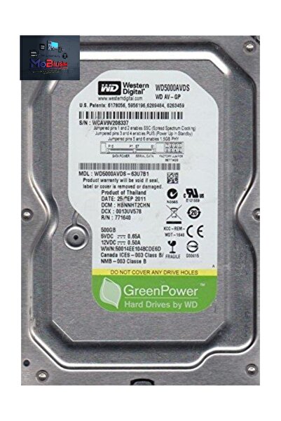Seagate Harddisk 500gb 3.5' Hdd Masaüstü (Yenilenmiş)