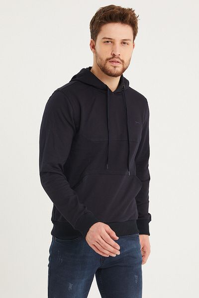 Slazenger Bıaggıo I Мъжки суичър Navy Blue St20we125