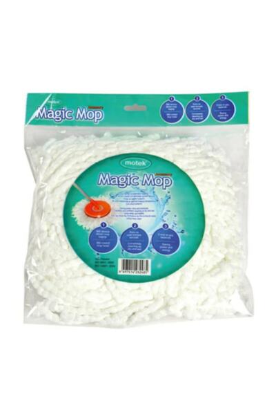 Motek Magic Mop Yedek Beyaz 3 Adet Smh16
