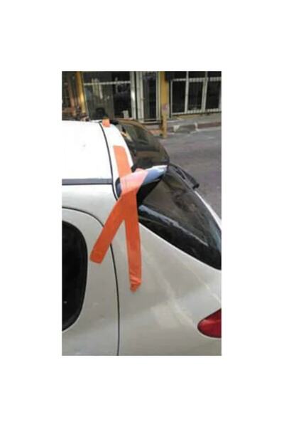 NamTuning Peugeot 206 Spoyler Spoiler Parlak Siyah Boyalı