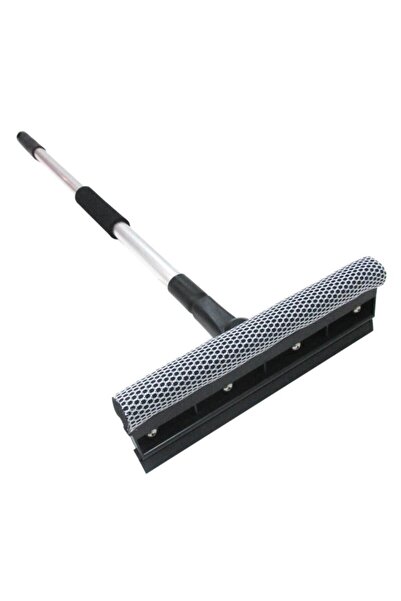 Turuncukoli Teleskopik Sap Çekçekli Cam Silme Aparatı Tablet Mop