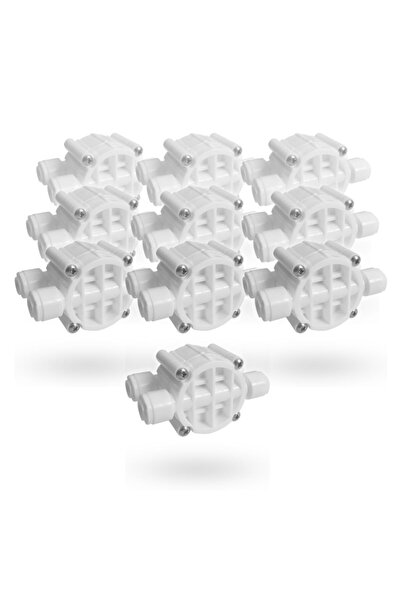 Mil Su Arıtma Cihazı Için 10 Adet Shut Off Vana Dört Yollu