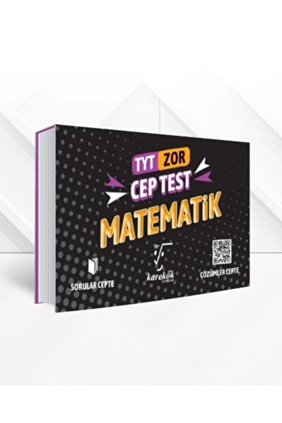 Karekök Yayınları Karekök Yayınları Tyt Matematik Cep Test (zor)