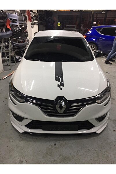 Dynamic Renault Megane 4 Ön Tampon Eki Plastik Boyasız