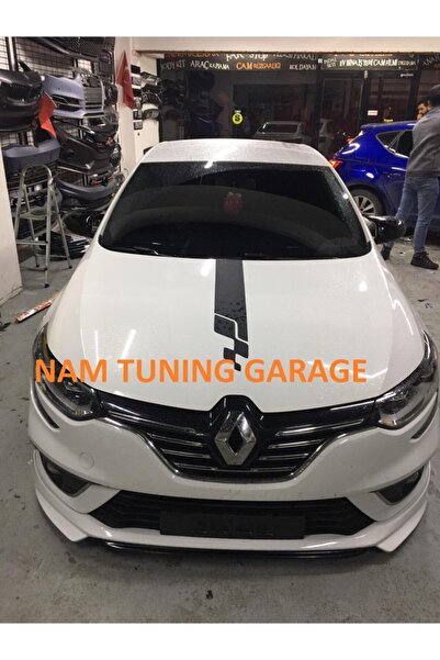 Dynamic Renault Megane 4 Ön Tampon Eki Plastik Boyasız