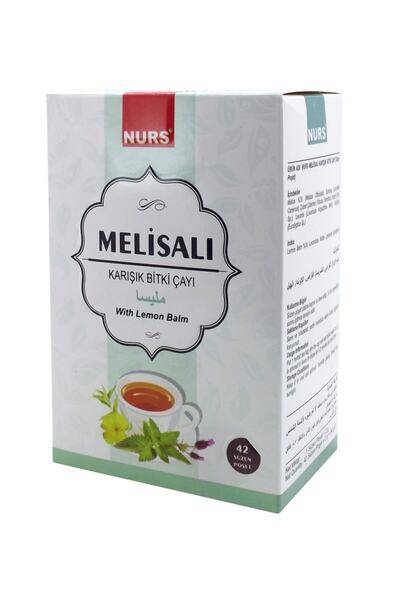 Nurs Melisa Mixed Herbal Tea 42 Filtered Sachets