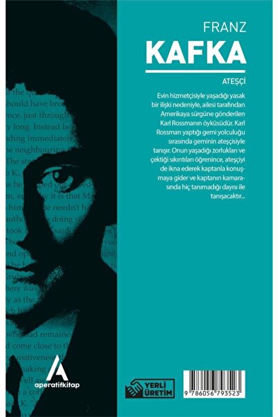 Aperatif Kitap Yayınları Ateşçi - Franz Kafka -