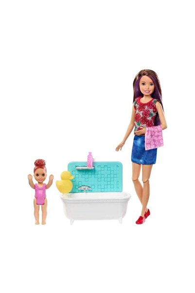 Barbie Bebek Bakıcılığı Oyun Seti Fhy97-95