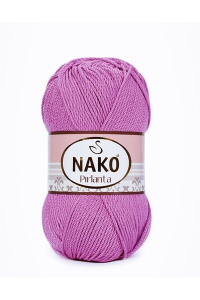 NAKO ( 5 Pieces ) Diamond 1249 Purple Hand Knitted Threads Booties Vest Cardigan Thread Sweater Thread