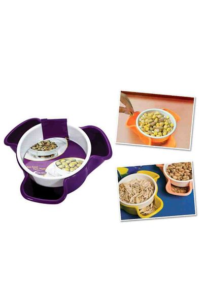 Can Can Store Twin Kangaroo Bowl - Nut, Pistachio, Almond, Core, Cookie Set, with Bowl
