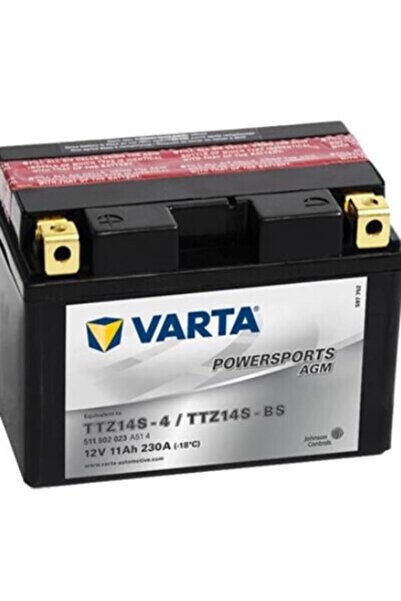 Varta TTZ14S-BS 12V 11AH Kuru Agm Motosiklet Aküsü Bakımsız