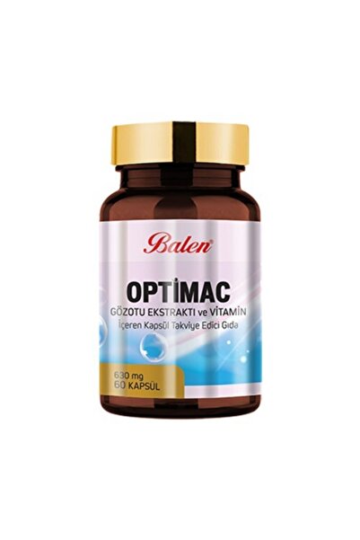 Balen Optimac Eyebrow Extract Containing Vitamin 60 Capsules X 630 Mg Eyebrow