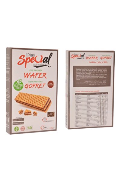 dias special Glutensiz Ve Düşük Proteinli Çikolatalı Gofret 110 Gr