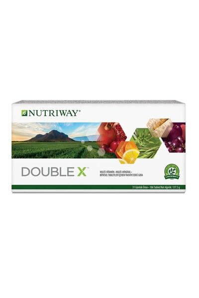 Nutriway Amway Double X 31 Günlük Ürün Nutrıway™ [ 31 Günlük Ürün Kutu ( 186 Tablet)]