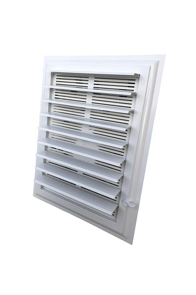 EldenHırdavat White Plastic Vent Bathroom WC Ventilation Vent 35x55cm