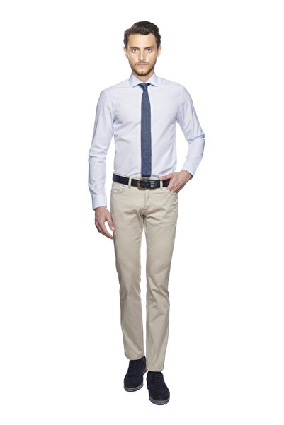 ALTINYILDIZ CLASSICS Tailored Slim Fit Desenli Gömlek