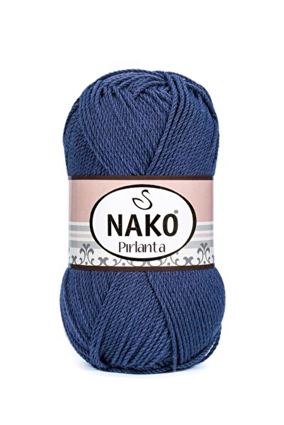 NAKO (5 Τεμάχια) Diamond 10084 Σκούρο Μπλε Πλεκτά Νήματα Μποτάκια Γιλέκο Ζακέτα Νήμα Πουλόβερ