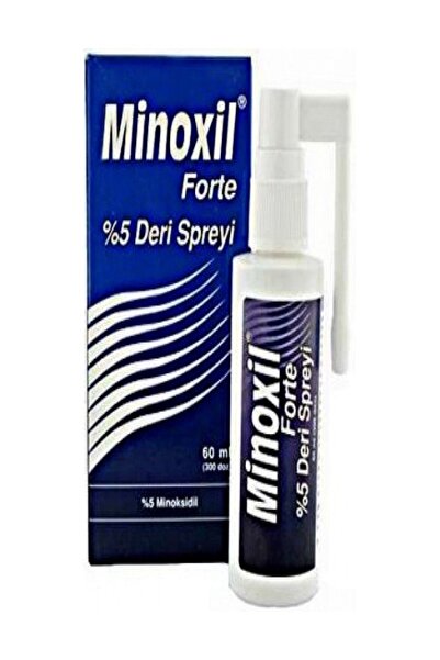 Minoxil Forte %5 Erkekler için Saç Spreyi 60 ml 8698613512229