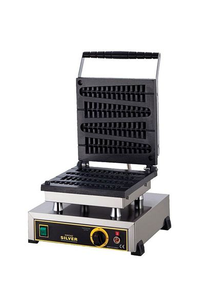 Işıkgaz Silver Color Single Stick Waffle Machine