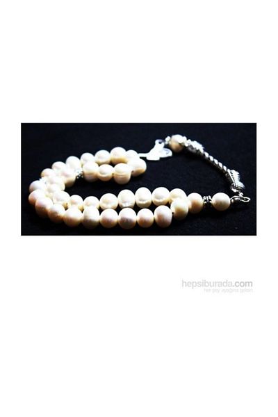 RD EKOAVM 7 Mm Natural White Pearl Rosary