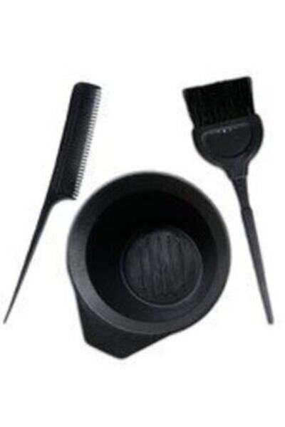 Makeuptime Set de vopsire a părului cu pieptene creponat - vas de vopsea și p...