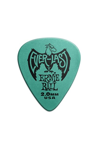 Ernie Ball Everlast Guitar Picks 1 Adet 2.0mm Teal Pena